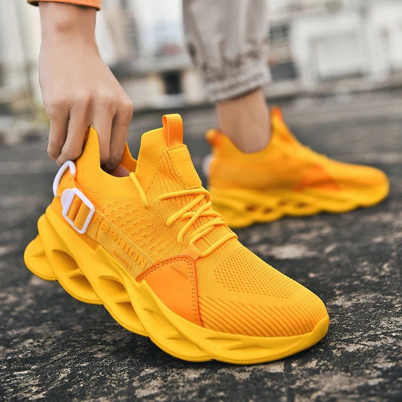 Breathable Men's Shoes Light and Soft Sneakers